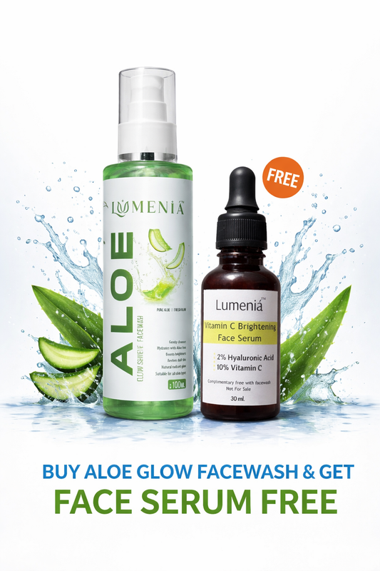 LUMENIA Pure Aloe Glow Face Wash (100ml)