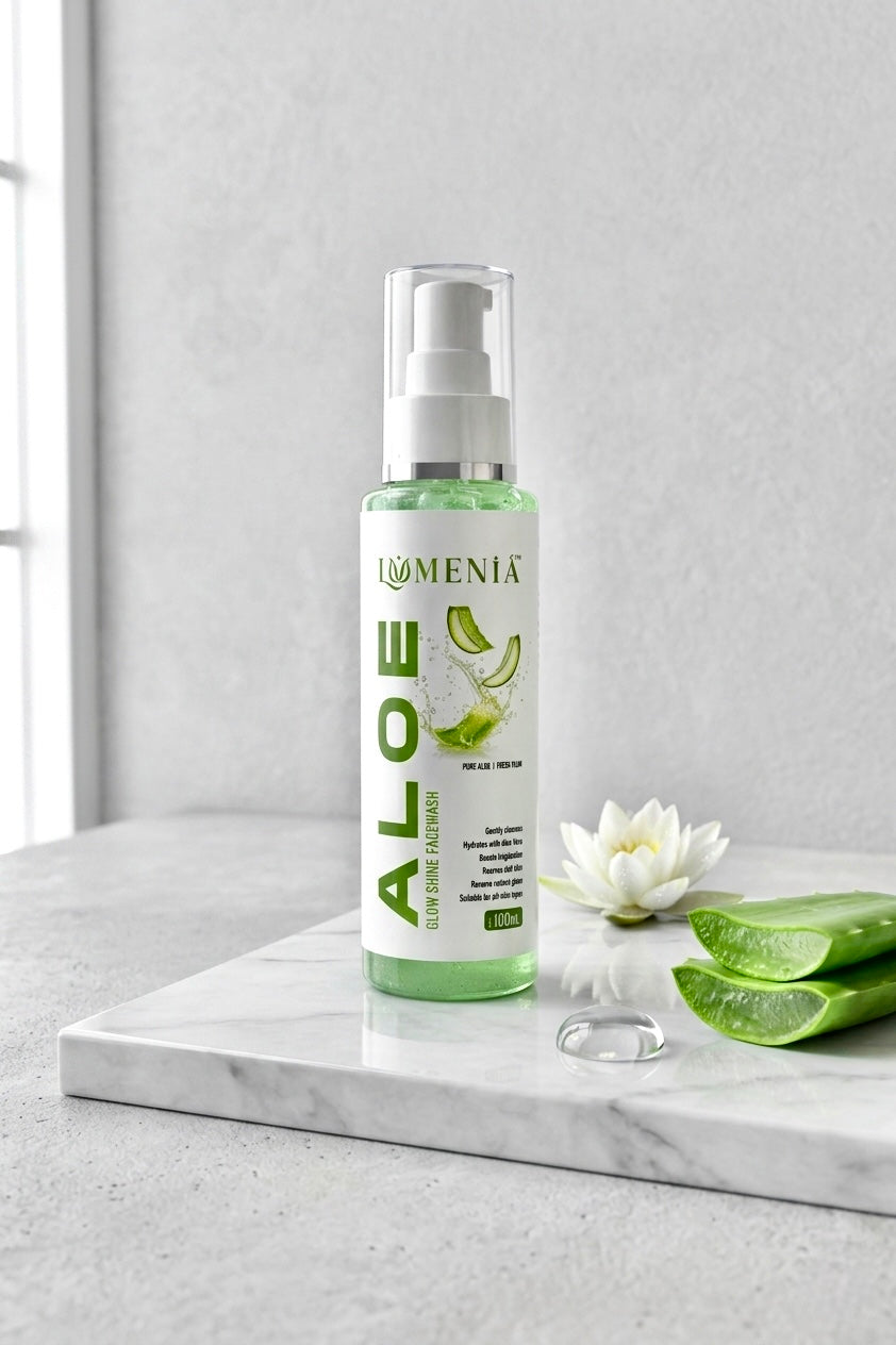 LUMENIA Pure Aloe Glow Face Wash (100ml)